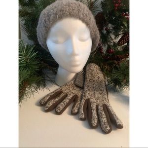 Fratelli Talli hat & Valentino Crispino gloves NWT
